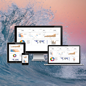 แดชบอร์ดพัฒนาบริการ | Topที่กำหนดเองแดชบอร์ดDevelopment Company | Top Business Intelligence Dashboard Software Design - Product Image 2