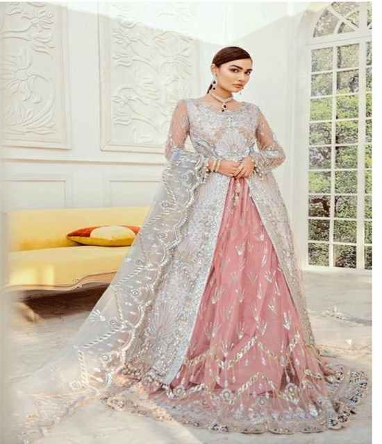 silk dress design 2020 Long Silk Frock Design: Elegant & Customizable Styles