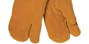 ถุงมือเชื่อมเพื่อความปลอดภัยสำหรับผู้ชายถุงมือหนังอุปกรณ์เสริมสำหรับผู้ชายถุงมือสำหรับงานก่อสร้างออกแบบโลโก้ได้ตามต้องการ - Product Image 3