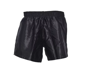 Shorts de Muay Thai en Cuir, 100% Polyester, Respirants, Légers, Durables, avec Logo Personnalisé sur le Devant, Unisexe, Adulte - Product Image 1