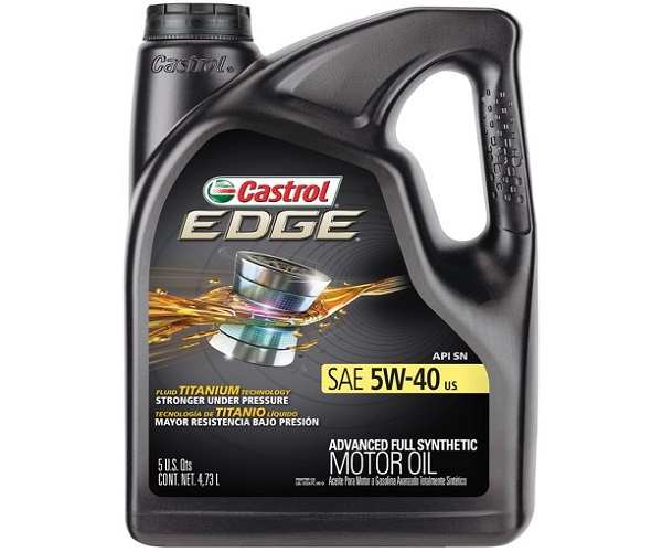 Castrol Edge 5W-40 olio motore sintetico completo avanzato