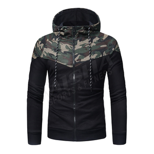 High Quality Custom Design Zipper Gym Fitness Hoodie for Men - Product Image 3