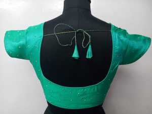 Party Wear Designer Ready to Wear Cotton Silk Embroidered Indian Ladies Wear Wholesaler in Surat Gujarat Full Length Blouse Ethnic - Product Image 5