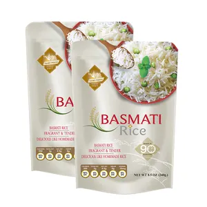 Great Quality Wholesale Instant Rice Ready to Eat - Basmati Rice Pack in Pouch 240g. Tender & Fragrant Healthy Food Thailand