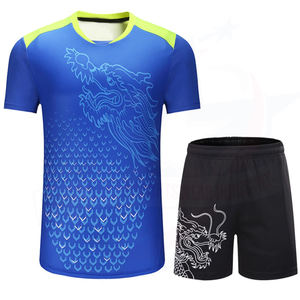 Uniformes de sport de haute qualité à impression par sublimation nouveau design Shorts de tennis de table personnalisés et ensembles Maillot de badminton - Product Image 6