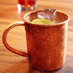 Shiny Polished Copper Moscow Mule Mugs With Solid Brass Handle From Direct Manufacturer hiqh quality copper beer mugs - Product Image 5