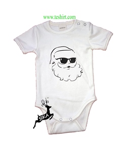 Tirupur Santa Romper Baby Romper OEM 100% Organic Cotton Kids Clothing Wholesale <b>Bodysuit</b> Baby Clothes Knitted Romper India - Product Image 1