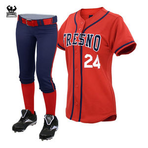 เบสบอลเครื่องแบบทำในปากีสถานกีฬาสวมเบสบอลเครื่องแบบสำหรับผู้ใหญ่ร้อนขายเบสบอลเครื่องแบบ - Product Image 5