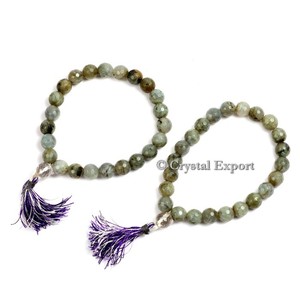 High Quality Gemstone <b>Bracelets</b> | Faceted Labradolite Power <b>Healing</b> <b>Bracelet</b> - Product Image 1