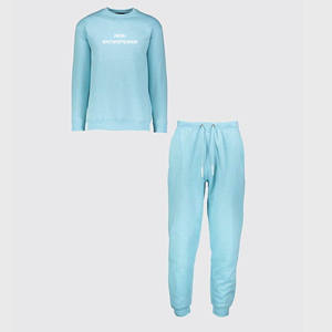 Ropa Deportiva Personalizada para Niños, Conjunto Deportivo Informal de Manga Larga, Traje Deportivo Sólido de Secado Rápido, Resistente al Viento y Transpirable, Poliéster/Algodón - Product Image 2