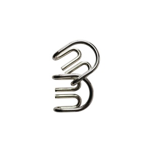 C01003 mini Luban Lock sblocca rompicapo <span class=keywords><strong>Puzzle</strong></span> Set di 5 rompicapo in legno 3D 5 <span class=keywords><strong>Puzzle</strong></span> Set <span class=keywords><strong>Puzzle</strong></span> in metallo e legno - Product Image 3