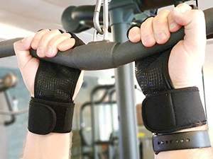 Neoprene Unisex Gym <b>Gloves</b> with <b>Silicone</b> Surface for Weight Lifting & Cross Fitness-Breathable Anti-Slip Workout <b>Gloves</b> - Product Image 6