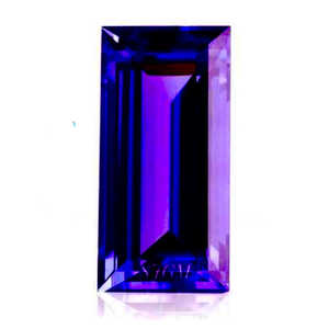 3X6mm Baguette Cut Natural AFRICAN AMETHYST "Precio de fábrica al por mayor Piedra preciosa suelta facetada de alta calidad" Por piezas - Product Image 1