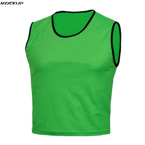 Bavoirs d'équipe de club personnalisés de haute qualité gilet d'entraînement sportif pour hommes OEM vêtements de football unis nouveaux gilets d'entraînement à bavette - Product Image 5