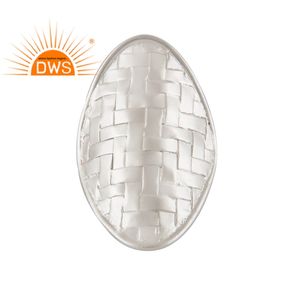 Anillo de Plata de Ley 925 con diseño moderno, hecho a mano - Product Image 1