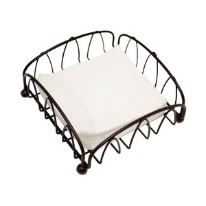 Metal Napkin Holder Countertop Tissue <b>Box</b> Napkin <b>Box</b> Wedding Bar Hotel Room Wedding Creative Royal Tissue <b>Box</b> Made in India - Product Image 1