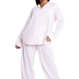 Hot Sale Factory Price Frauen Pyjamas Set Frauen Casual Night Dress Home Wear Frauen Nachtwäsche