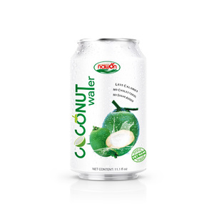 NAWON-agua de coco tailandesa enlatada, sin azúcar, 500ml - Product Image 1