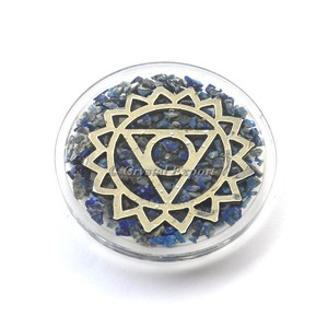 Throat Chakra Orgone <b>Coaster</b> - Product Image 1