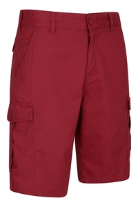 Pantalones cortos cargo sólidos ecológicos informales de algodón para hombres 4 bolsillos impermeables transpirables hasta la rodilla varios colores tamaños - Product Image 6