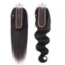 12 pouces-Fermeture 2x6 Type cheveux humains droits du Vietnam fermeture à lacet haute qualité 2022 cheveux vietnamiens bruts - Product Image 5