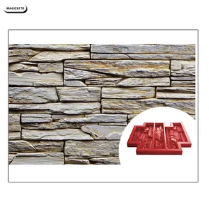 Supplier of Durable Quality Wall Decorative Concrete Fence Mold for Sale