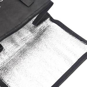 Transporter des aliments garder au chaud Portable couleur noire OEM ODM taille personnalisée nouveau sac à lunch thermique isolé en polyester - Product Image 3