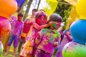 Polvo de Colores Holi Indio en Oferta, Polvo de Colores Gulal para Carreras de Colores, 500 g, Aroma Dulce, Festivales, Celebraciones, Fiestas - Product Image 2