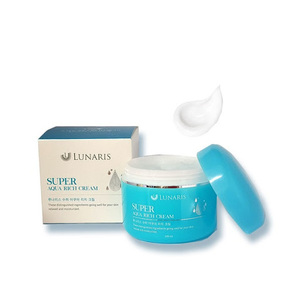 Loción Facial Lunaris Aqua Cream, Cosmético Coreano 100ml, Antiarrugas, Antienvejecimiento, Blanqueador, K-Beauty Hecho en Corea para Mujeres, Todo Tipo de Piel - Product Image 1