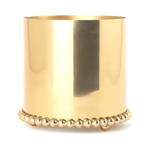 <b>Gold</b> Plated Finishing Metal Luxury <b>Planter</b> For Home Hotel Garden Balcony Decoration Flower <b>Planter</b> Home and Garden Balcony - Product Image 1