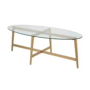 Mesa de centro de diseño moderno para sala de estar, muebles de Metal con forma Rectangular, lo último en ventas, Top de mármol - Product Image 3