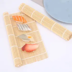 1pc, Sushi Rolling Mat, Square Sushi Maker, Bamboo Sushi Roller Mat,  Creative Sushi Roller Mat, DIY Sushi Maker, Multifunctional Cooking Tool,  Kitchen