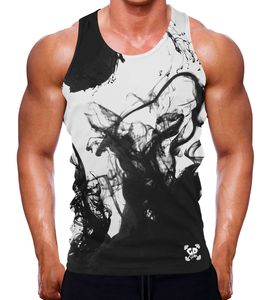 Sublimation Printed Men's Fitness <b>Singlet</b>- Quick Dry Eco-Friendly Tank Top for Gym & <b>Running</b> - Product Image 3