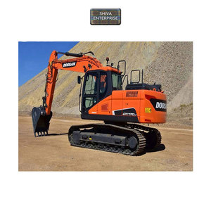 Obras de construcción de alta calidad en polvo motor hecho Doosan excavadora de ruedas a un precio razonable - Product Image 1