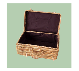 Maleta de Ratán de Moda - Equipaje de Ratán de Vietnam - // Sra. Rachel: +84896436456 - Product Image 2