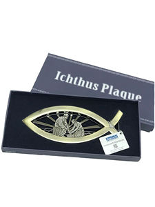 Santo servo targa Ichthus - Product Image 4