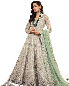 Pakistaníes, diseño de logotipo personalizado bordado Boutique vestido de fiesta para las mujeres/nuevo de verano de las mujeres de moda vestido de fiesta - Product Image 2