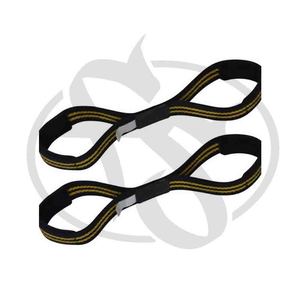 Meilleure qualité vente figure 8 coton sangles de levage, pour l'haltérophilie - Product Image 1