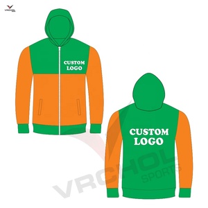 Sudadera con capucha antiarrugas personalizada de punto y característica sostenible bordada - Product Image 5