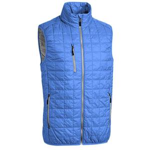 Automne hiver hommes veste sans manches Logo personnalisé broderie grande taille en plein air course gilet chaud Veste hommes - Product Image 6