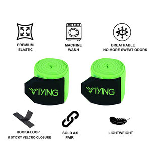 Bandages de boxe YING ENTERPRISES, bandages élastiques pour les mains, bandages professionnels pour les mains, modèle YE-2610 Dummy - Product Image 4