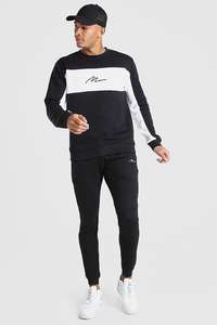 Mem alta calidad logotipo personalizado deportes hombres chándal conjuntos invierno ropa casual - Product Image 4