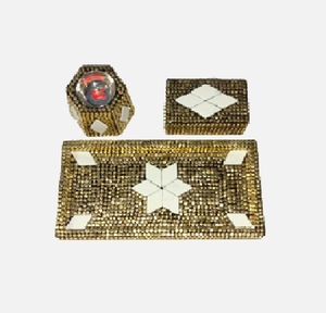 Juego de bandejas Bakhoor de madera árabe Mubkhar, decoración del hogar, quemador de incienso y difusor de aromaterapia para uso religioso y regalo de Ramadán - Product Image 3