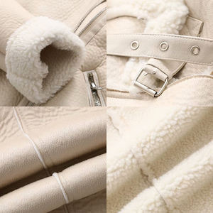 Nouvel arrivage de veste d'automne mince et décontractée pour femmes, vêtements d'extérieur à la mode de couleur unie à manches longues avec style élégant et logo personnalisé - Product Image 4