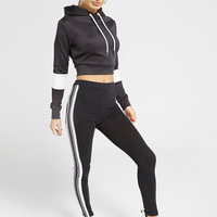Juicy Coutour Ensemble de veste polaire pour femme Survêtements en velours de coton courts 2pc Logo personnalisé de luxe en daim pour l'hiver