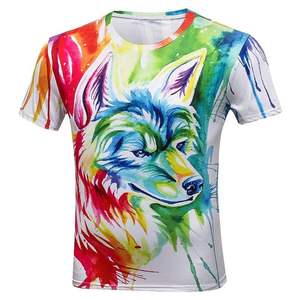 ผู้ชายพิมพ์เองทำแขนสั้นเสื้อพิมพ์ดิจิตอล - Product Image 2