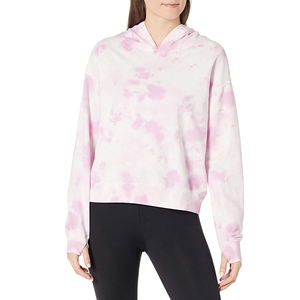 Sudaderas de mujer con capucha Casual Manga larga Tie Dye Top Pullover Sudaderas con bolsillos Calidad Premium - Product Image 5