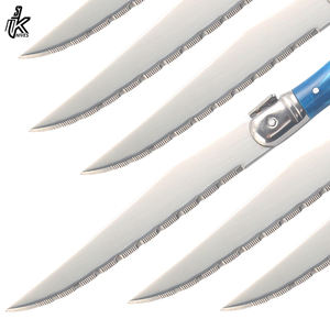 Professional Japanese Style Chef's <b>Knife</b> New Design Handle Stainless Steel Damascus <b>Sharp</b> Steak <b>Kitchen</b> Cutlery Set Block Metal - Product Image 4