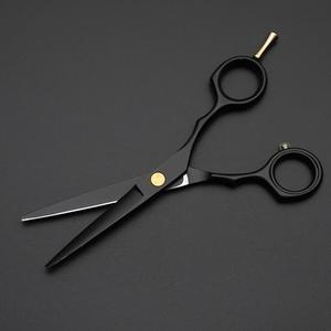 Tijeras de peluquería de acero inoxidable afiladas, corte de pelo multifuncional para el hogar y el salón - Product Image 2