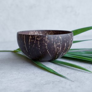 ชามกะลามะพร้าวสีน้ำตาลพร้อมโลโก้และบรรจุภัณฑ์แบบกำหนดเอง/ชามมะพร้าวจากเวียดนามสำหรับเสิร์ฟอาหาร - Product Image 2